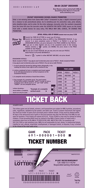 Ticket Back