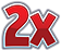 2x