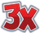 3x